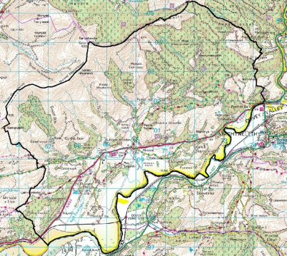 pennal map